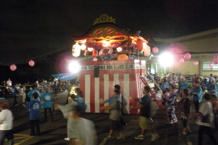 リリハの東本願寺の盆踊り