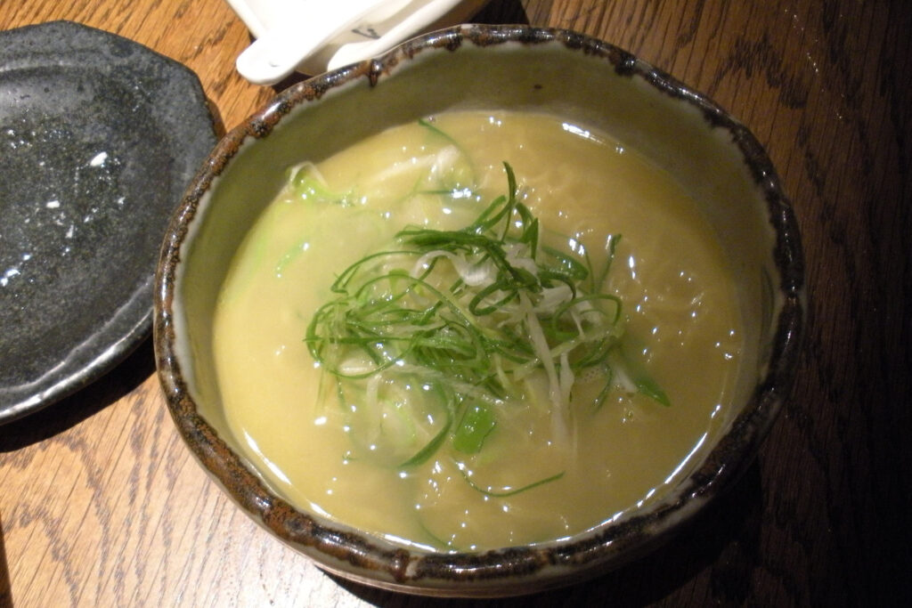 つくねやのパイタンラーメン